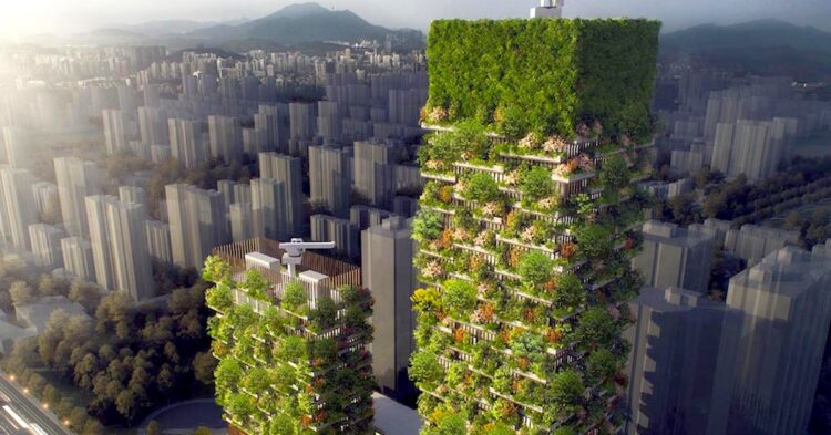 Nanjing Vertical Forest Promotes Biodiversity